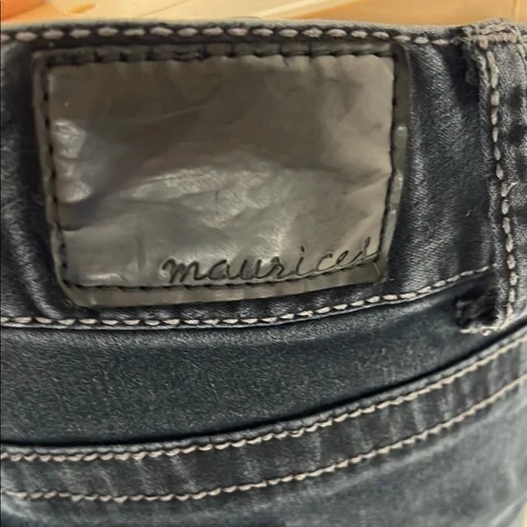 Maurices Dark Blue Denim Jeans - Picture 2 of 11